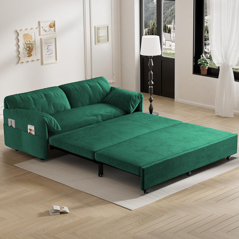 Canapé-lit escamotable 63,8 po convertible 3 en 1