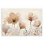 «Neutral Wildflowers Floral Blossoms», plaque murale par Creative Studio-265489221