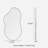 Ashane Asymmetrical Wall Mirror Metal Frame-1871480768-1839243839