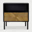 Table de chevet Vivian avec 1 tiroir pour salon et chambre, rangement à étagère ouverte-21291151