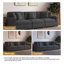 Milbrey 300.2Cm Square Arms Modular Sofa-1441969774