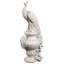 Statue de jardin paon sur une urne Castle