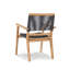 Oslo Stacking Teak Patio Dining Chair