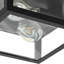 Messier Glass Semi Flush Mount