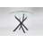 Gupton Round Glass Top Metal Base Dining Table-52794681-94489717