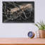 Art mural en verre épique «Midnight Swirl III» par Regina Moore-101621163