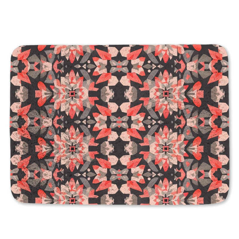 Tapis pour salle de bain en microfibre / microsuède, L 17 po x L 24 po