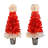 Regular (Full) Artificial Christmas Tree with Red;White Needles