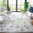Cottage Performance Abstract Indoor/Outdoor Area Rug-2048921350