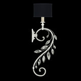 Crystal Laurel 1 - Light Armed Sconce