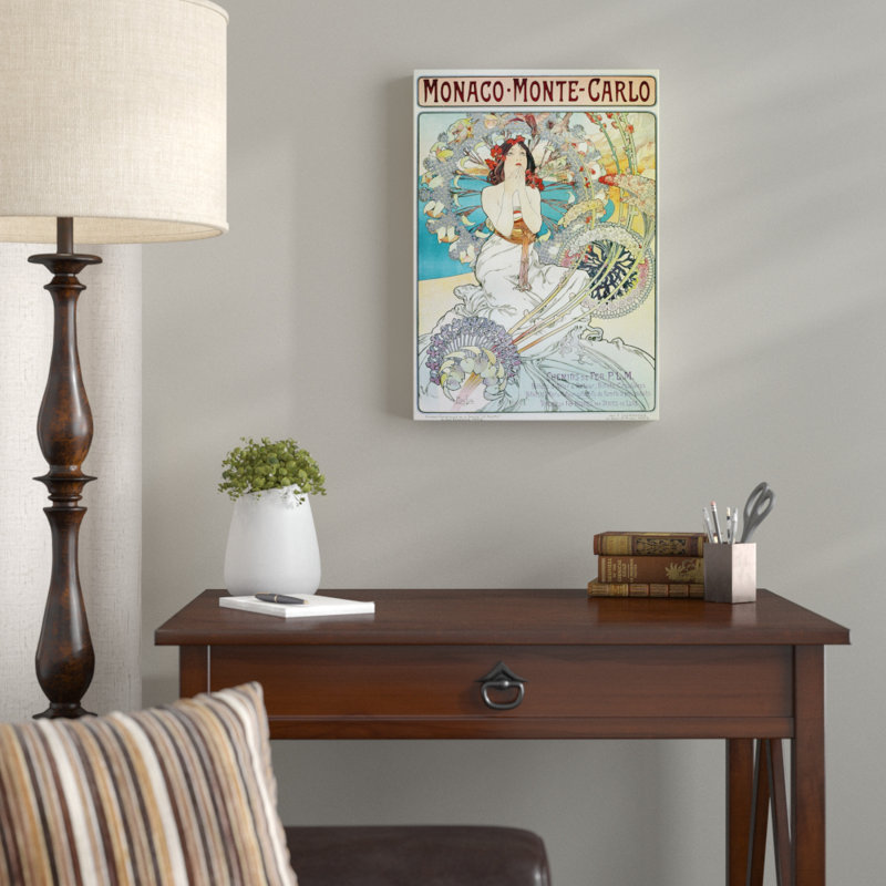 Alphonse Mucha Wrapped Canvas Print, 60cm H x 40cm W