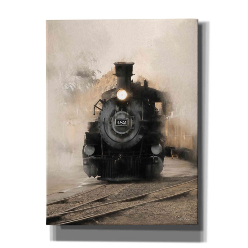 «Durango Train» par Lori Deiter - Photographie sur toile tendue, H 54 po x l 40 po x P 1,5 po