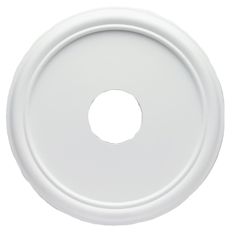 16" SMOOTH MEDALLN PLSTIC