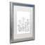 « simple fleur doodle », impression sur toile encadrée-19607714-19607715-70789171