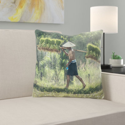 Agriculture Throw Pillow