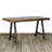 Willett Solid Wood Top Metal Base Dining Table-2008331781-2008331783