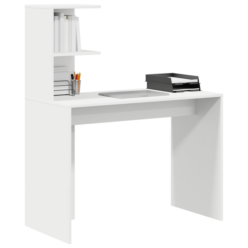 Writing Desk Particle Board Standard, White