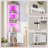 5-Tier Industrial Corner Bookshelf-1817890796