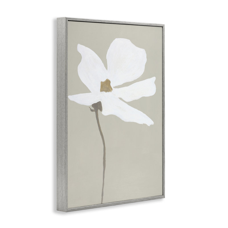 «White Flower Sprout», art de la giclée par Design Fabrikken, H 30 po x l 20 po, Estampe numérique Farmhouse