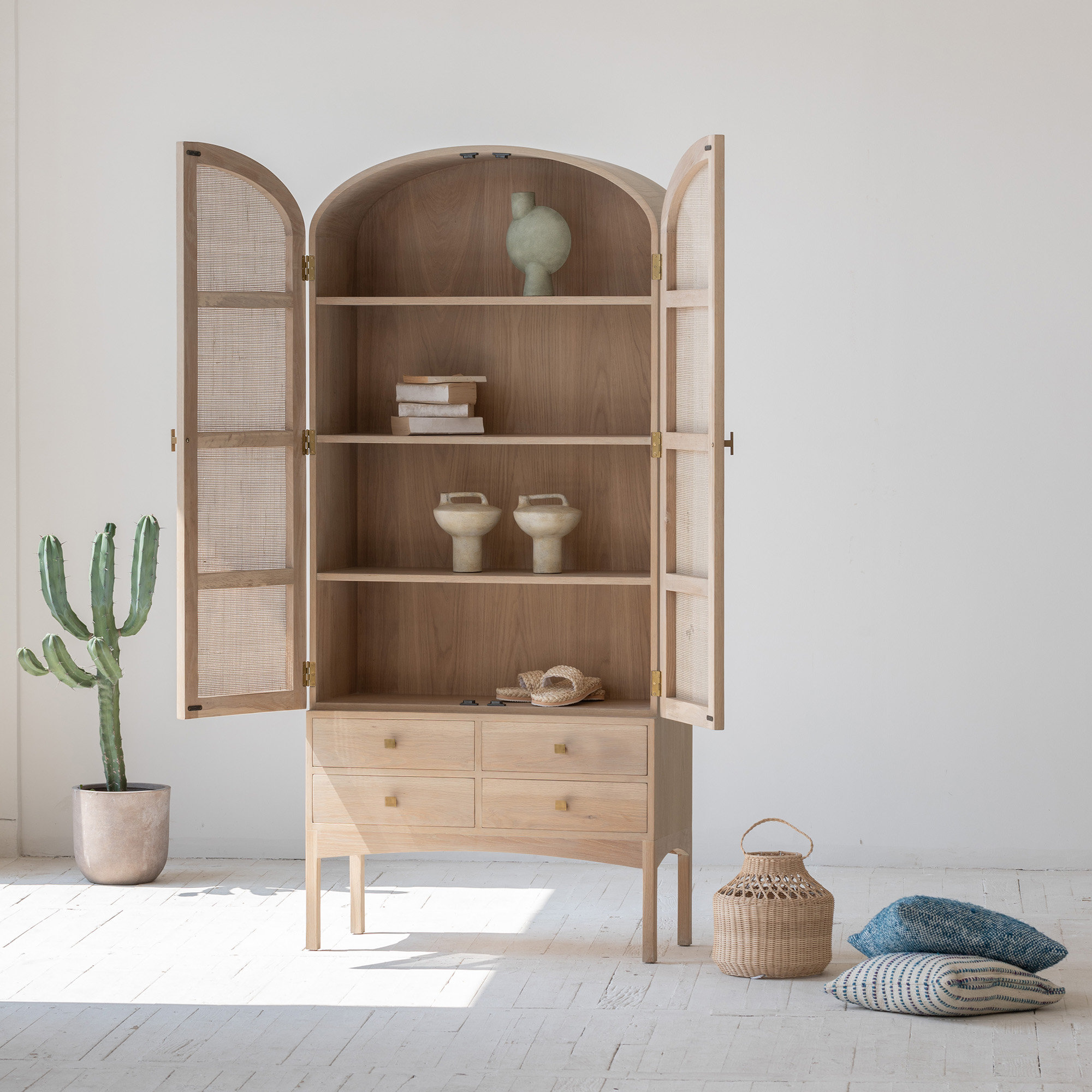 Rosanna 79" Tall 2-Door Cabinet