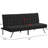 Bed In Black With Wood Frame And Stainless Leg For Extra Support 2 Seat Breathable Cushion-2030412726-2030412723