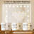 Led Hollywood Iron Makeup Mirror, Adjustable Brightness With Memory Function