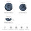 ALOFMO Blossom 12 Piece Stoneware Dinnerware Set, Service for 4-1166819736
