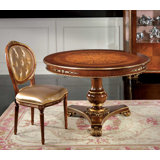 Rosewood Solid Wood Pedestal Dining Table