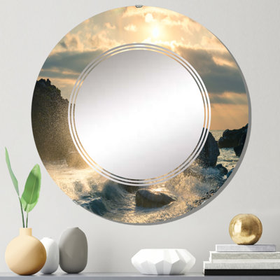 Miroir de salle de bain sans cadre