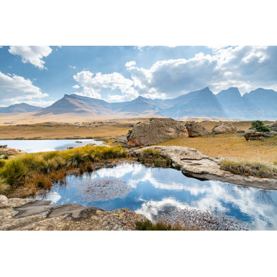 Travel To Lesotho by Louis-Michel DESERT - No Frame Print on Canvas