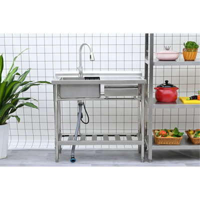 B2585889 Freestanding Single Bowl Other Kitchen Sink
