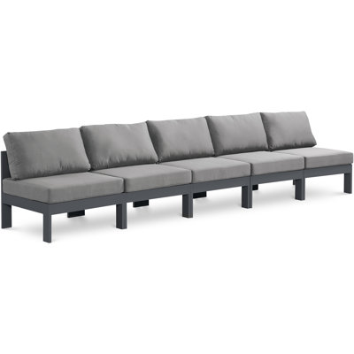 Kylis 150 " W Patio Sofa with Cushions