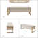 Shanieka 55.3'' W Modern Upholstered Flip Top Storage Bench with Button-Tufted and Metal Foots