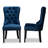 Kiyohiko Buei Tufted Upholstered Wingback Parsons Chair-1644663645