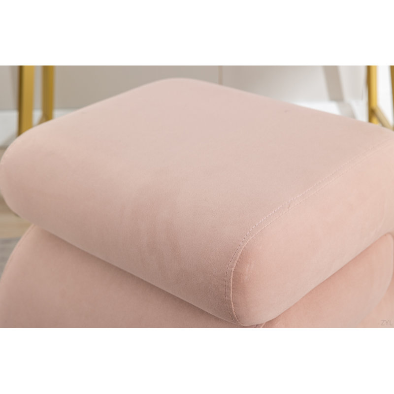 017S-S-Shape, Velours rose