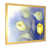 Impression dorée sur toile encadrée sélectionné
