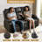 Manual Reclining Loveseat Sofa With Flip-Top Center Console, Charging Ports, Bluetooth Speakers And Cup Holders-908522214