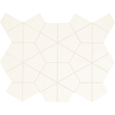 Carreau de mosaïque kaléidoscope 6 x 6 Daltile Revalia Remix (10 pièces par carton) (10,00 pieds carrés par carton)
