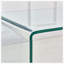 Table de bout en verre Ifedayo