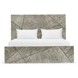 Geometric King Bed
