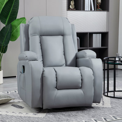 85cm Wide Swivel Home Theatre Recliner