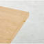 Table extensible, table de salle à manger, table de bureau, table basse, pieds en métal, plateau en MDF, 100/140 / 180x100x75cm, couleur chêne-125538194-125538197