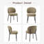 Chaise rembourrée avec assise rembourrée épaisse-81206521