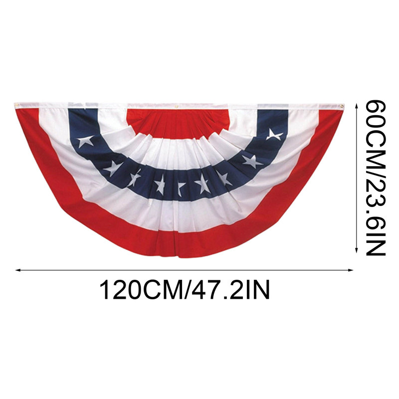 Koblieu Drapeau en forme d'éventail, D