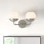 Avoca 2 Light Frosted Dimmable Vanity Light-944052988