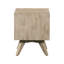 Table de chevet 2 tiroirs Acacia