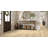 Elorie Harvest Oak 9 in. x 48 in. 2.5mm 22mil Waterproof Glue Down Luxury Vinyl Plank Flooring-125889636