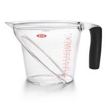 Norpro Batter Dispenser Soft Grip Handle 4 Cups Clear with Measurements