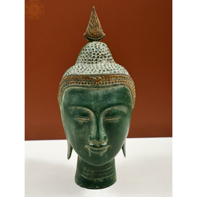 Buste de tête de Bouddha