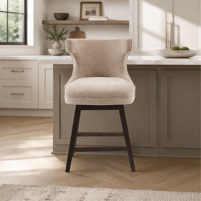 Tabouret de comptoir pivotant 25,75 po
